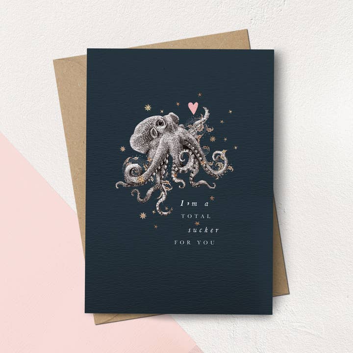 Polpo Sucker For You per la vendita all'ingrosso da parte di Stephanie Davies