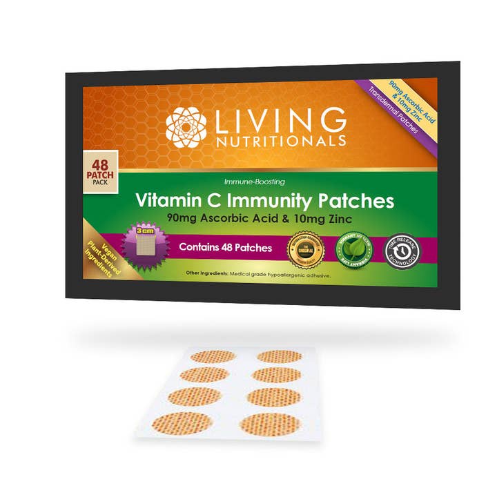 Living Nutritionals - Vente Supplément oral/vitamine - Patchs transdermiques à la vitamine C et au zinc