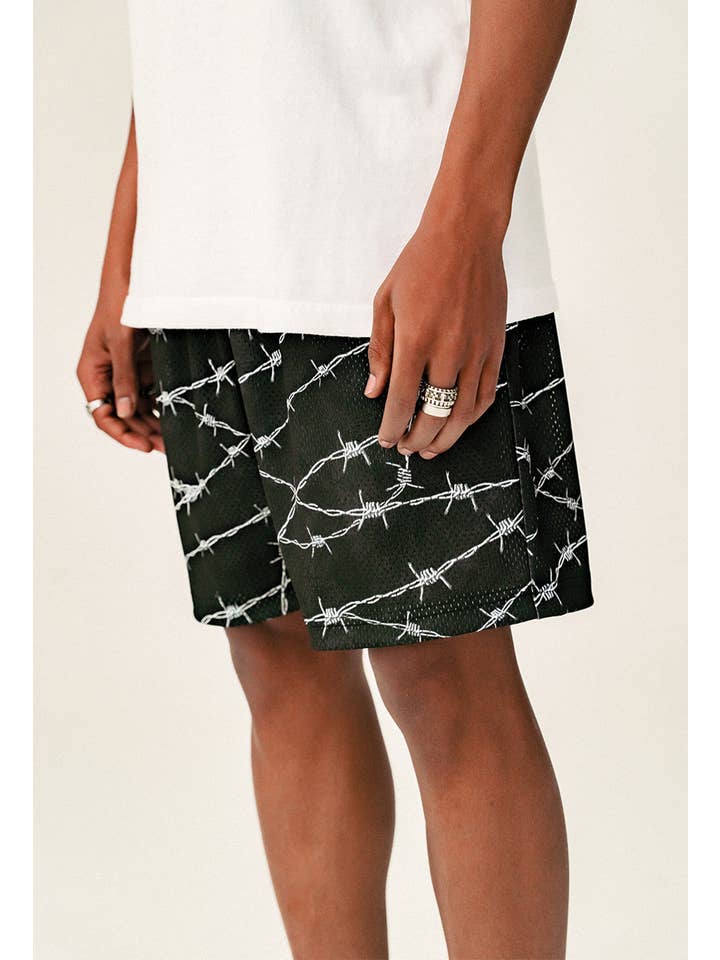 Labdip - Wholesale Shorts - Men's - 050 MESH SHORT PRINTED