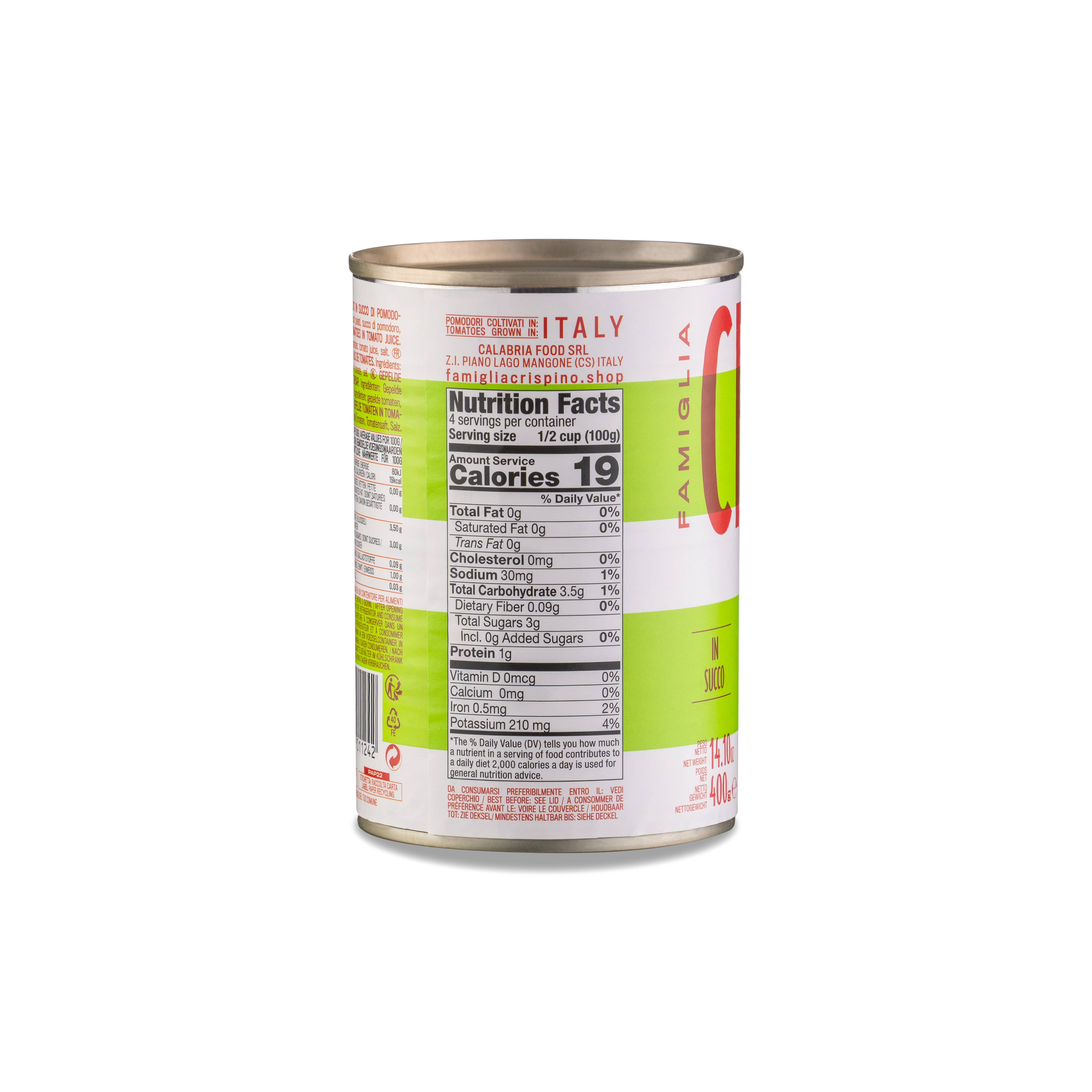 USA Distribution by Taycte - Wholesale Sauce - Crispino Peeled Tomatoes1