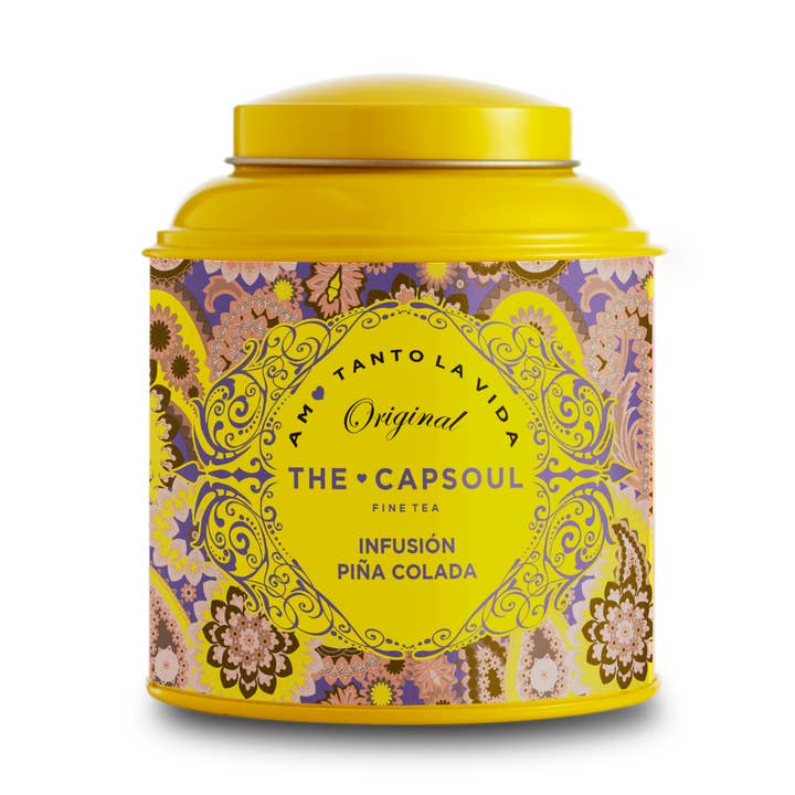 Piña Colada Infusion - Loose Leaf Infusion Tin 100g for wholesale by The Capsoul