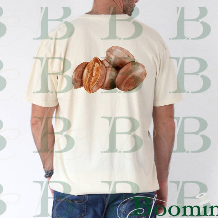 Pecans Men’s Pocket Tee for wholesale by Bloomin' Creations