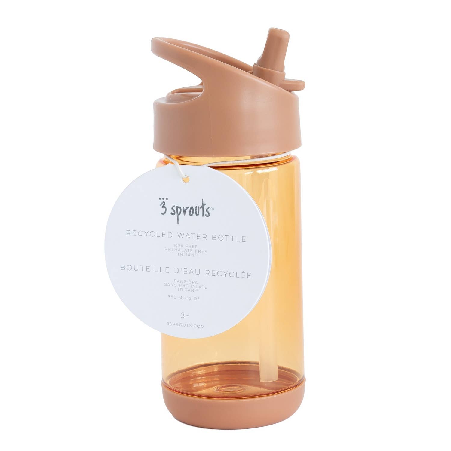 3 Sprouts - Wholesale Water Bottle - Kids Recycled Plastic Water Bottle10