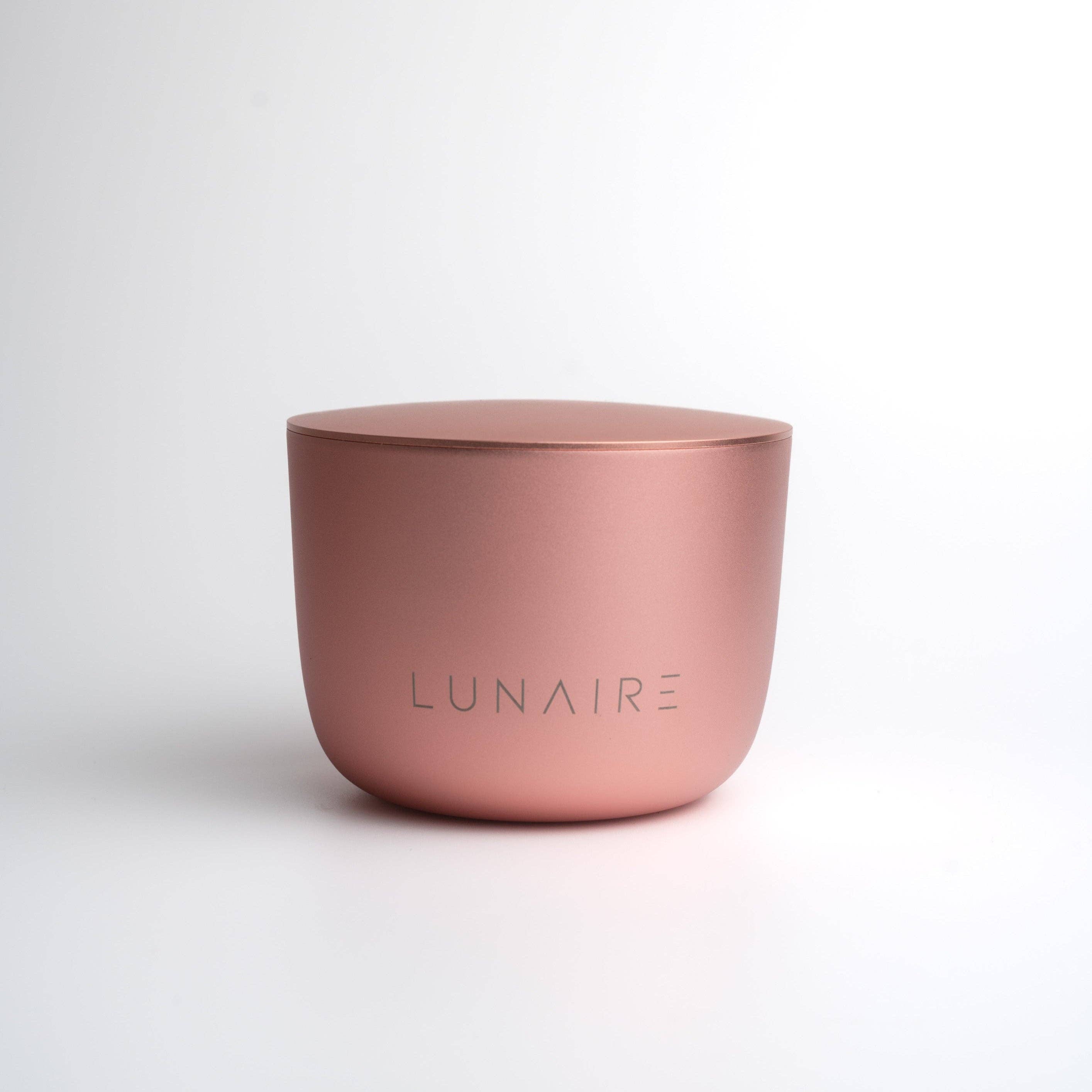 Lunaire - Wholesale Jar/Filled Candle - Rose Gold Jar + Afternoon Bloom Pod8