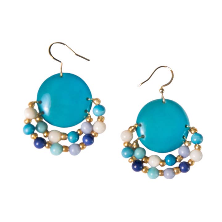 Brincos Cassidy por atacado de Organic Tagua Jewelry