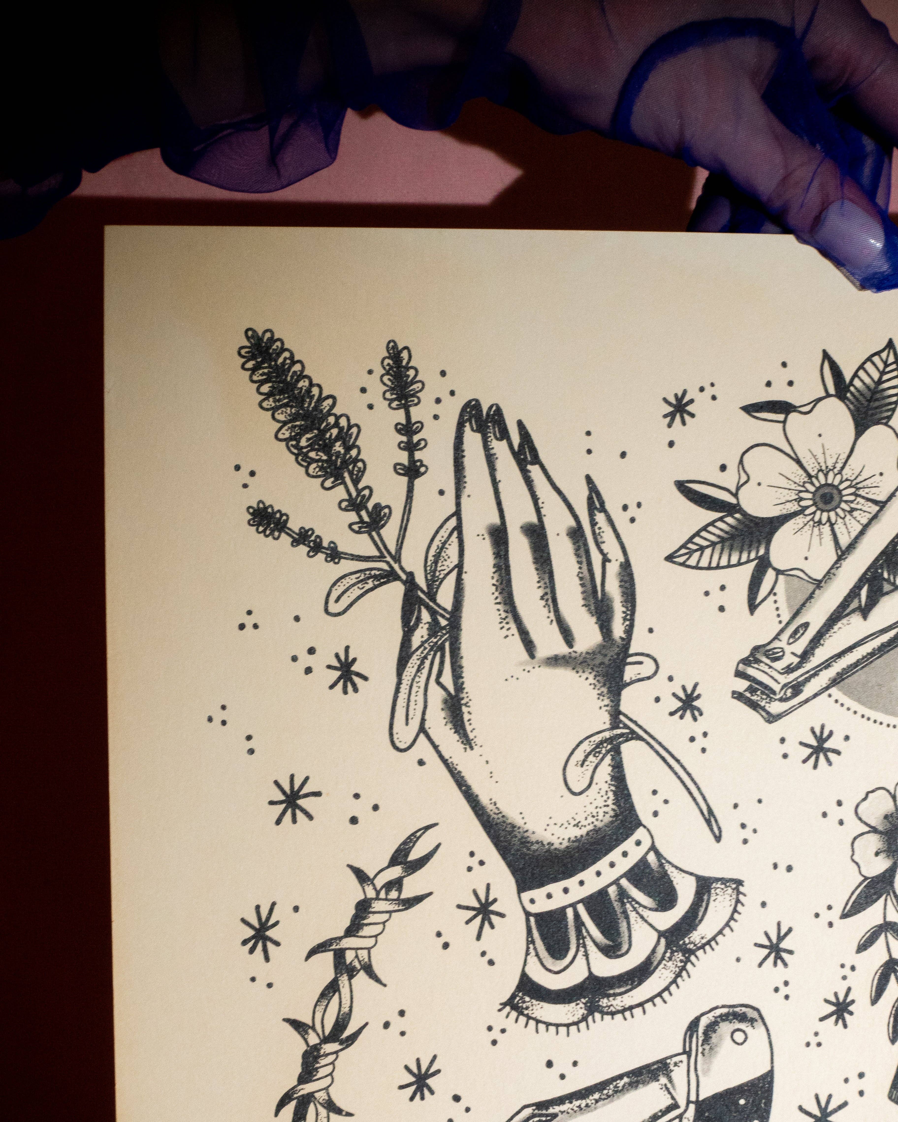 heycolanda studio - Wholesale Art Print - Sapphic Flash Print1