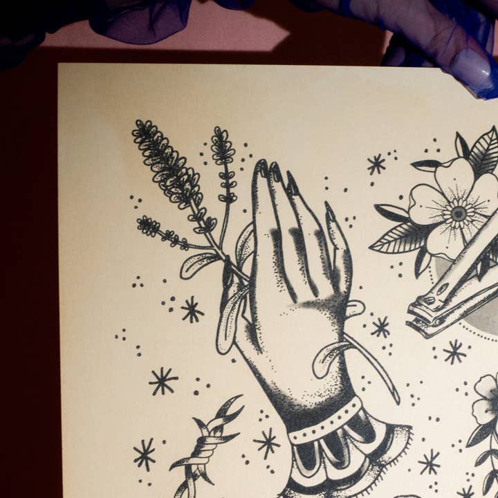 heycolanda studio - Wholesale Art Print - Sapphic Flash Print1