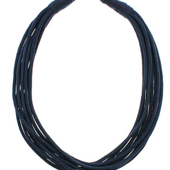 Grace Ann Designs - Wholesale Woven Necklace - Multi Rope Necklace (Several Colors!)1