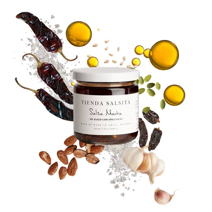 Mild Salsa Macha Chileolja | Gourmet Chileolja för wholesale av Tienda Salsita