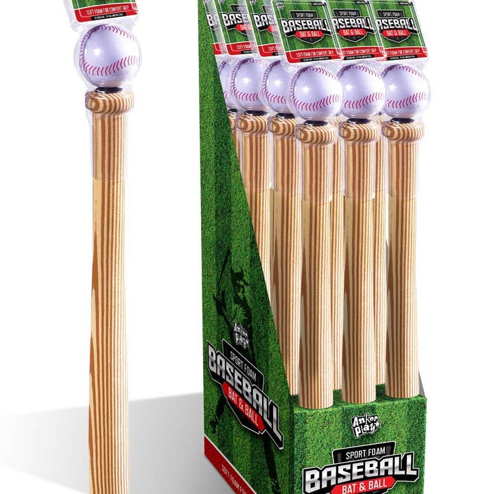 Sport Foam Baseball Bat & Ball for wholesale by Anker Play Products