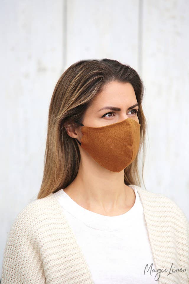 MagicLinen (We handle U.S. import procedures for you) - Wholesale Protective Face Mask/Shield - Linen Face Mask7