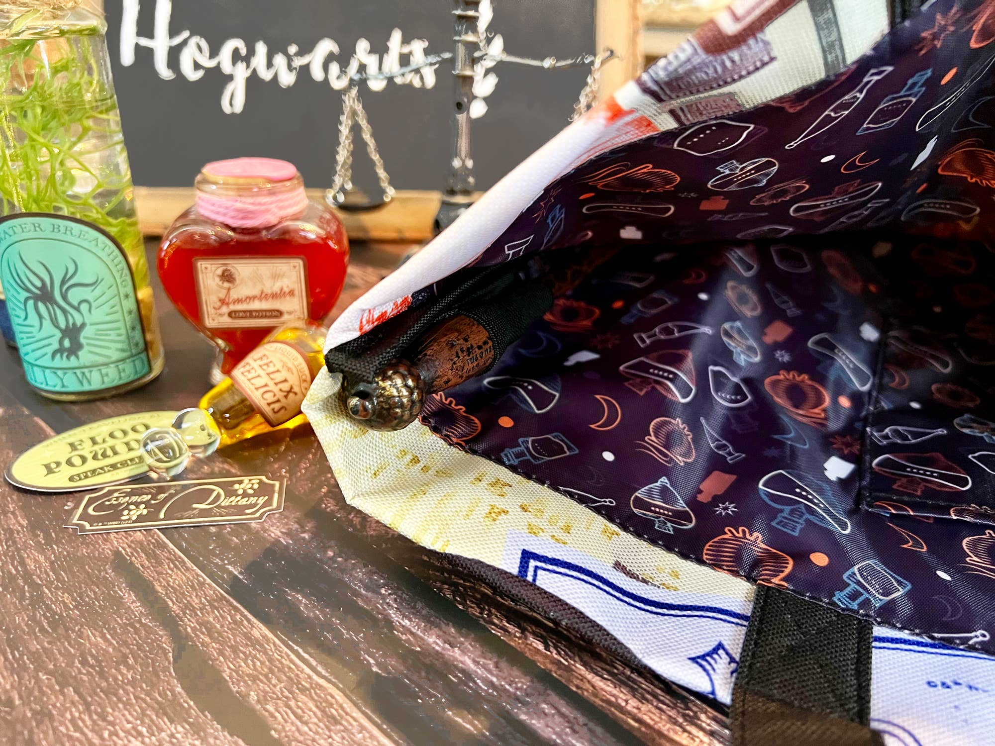 Conquest Journals - Vente Tote bag – femme - Sac fourre-tout étiquettes de potions Harry Potter9