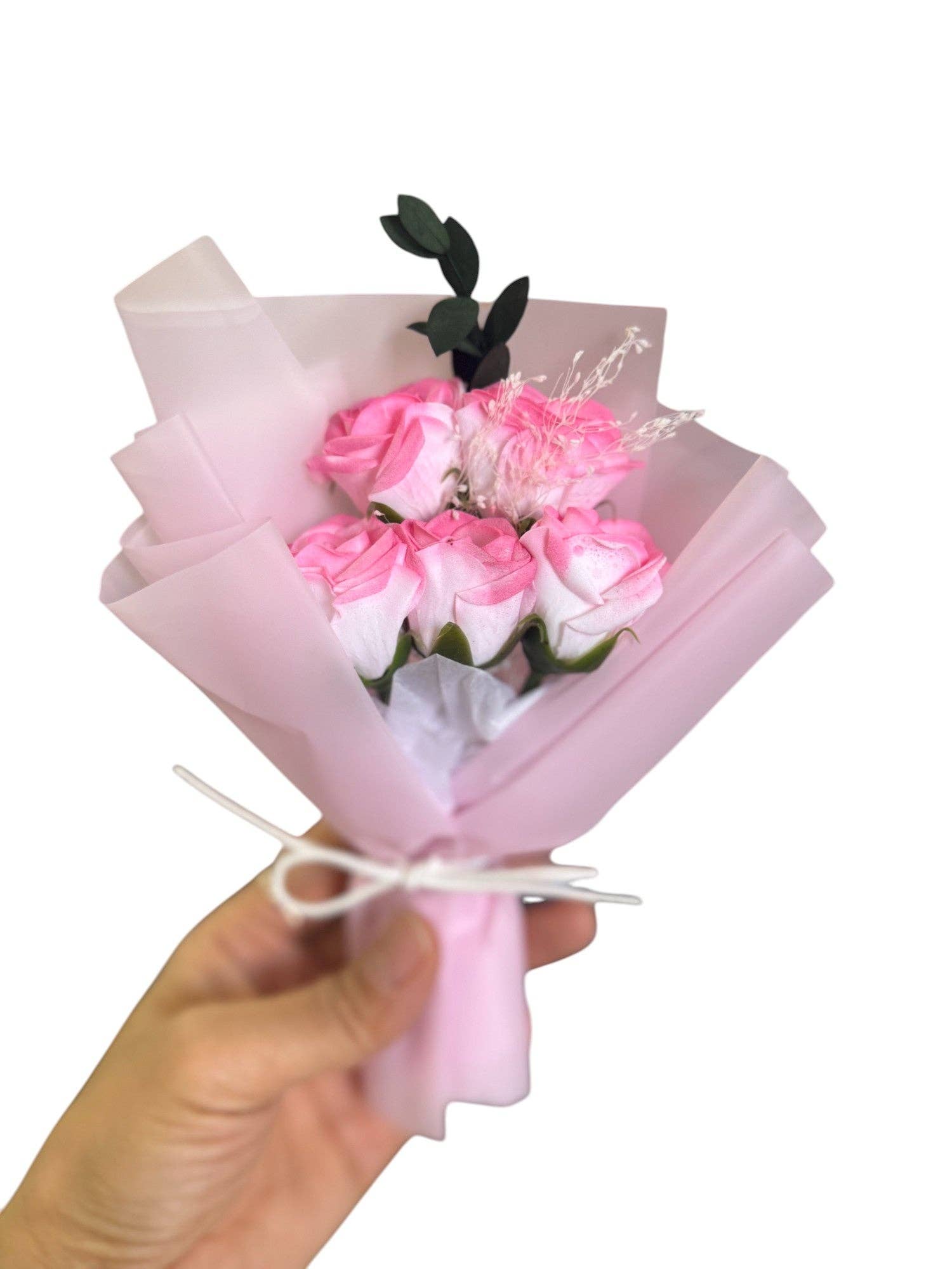 ASSORTED Mix Rose Short Stem Artificial Flower Bouquet FA009 (12PC) for wholesale on Faire6