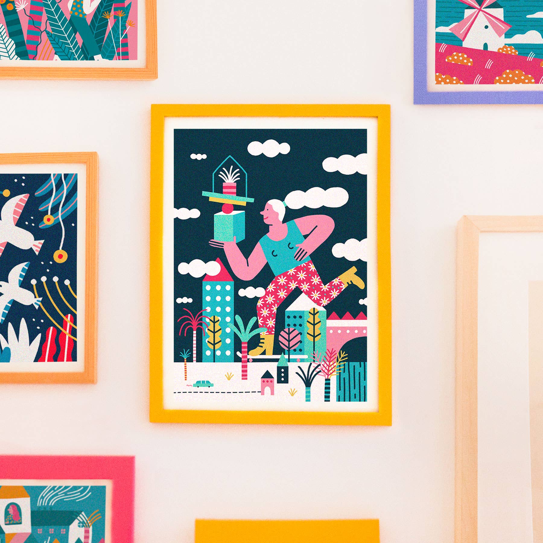 Ana Seixas - Wholesale Art Print - Skating through life // A4 Digital Print0