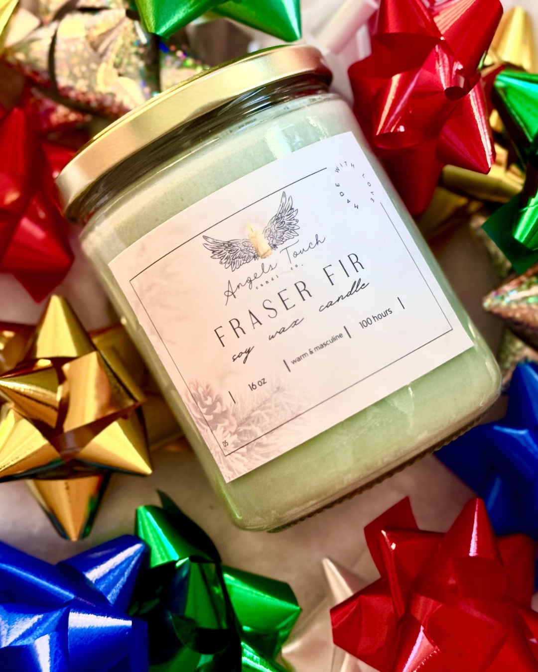 Angels Touch Candle Co. - Wholesale Jar/Filled Candle - Fraser Fir3