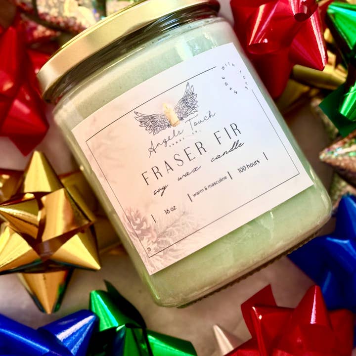 Angels Touch Candle Co. - Wholesale Jar/Filled Candle - Fraser Fir3