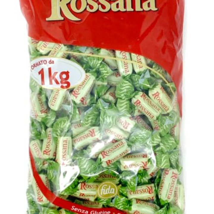 Rossana Pistacchio Candy - Italian Candy - Bulk - 1KG for wholesale by Stock Boy Candy Co.