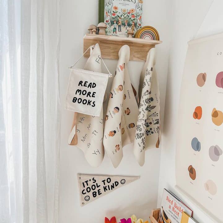 Cherrypick - Wholesale Flag - It's Cool To Be Kind Canvas Pennant Flag - Kids Decor2