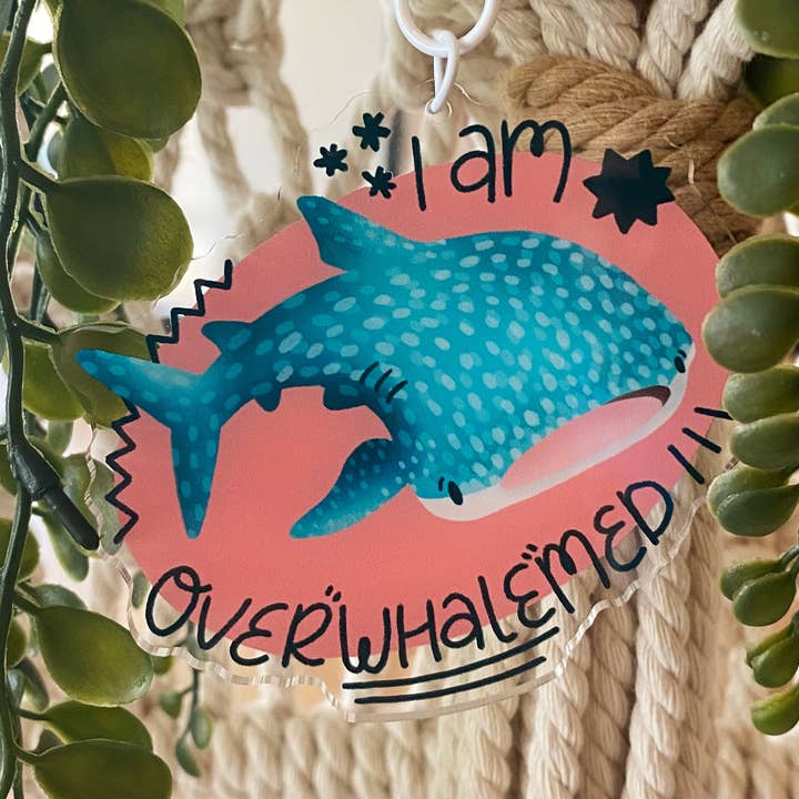 Über“ Whale“ mit Schlüsselbund für den Großhandel von Katie Cat Created