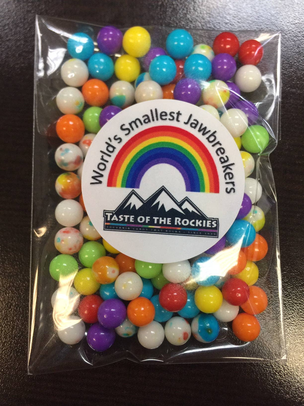Taste Of The Rockies - Wholesale Hard Candy - World's Smallest Jawbreakers – Mini Colorful Candy Bites1