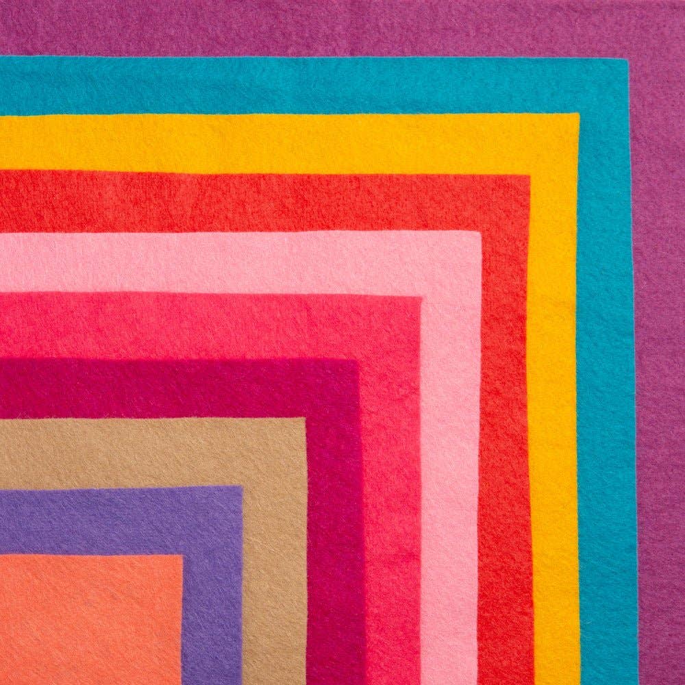 Wool Couture Company – wholesale Craft supplies – Felt Bundle Summer4