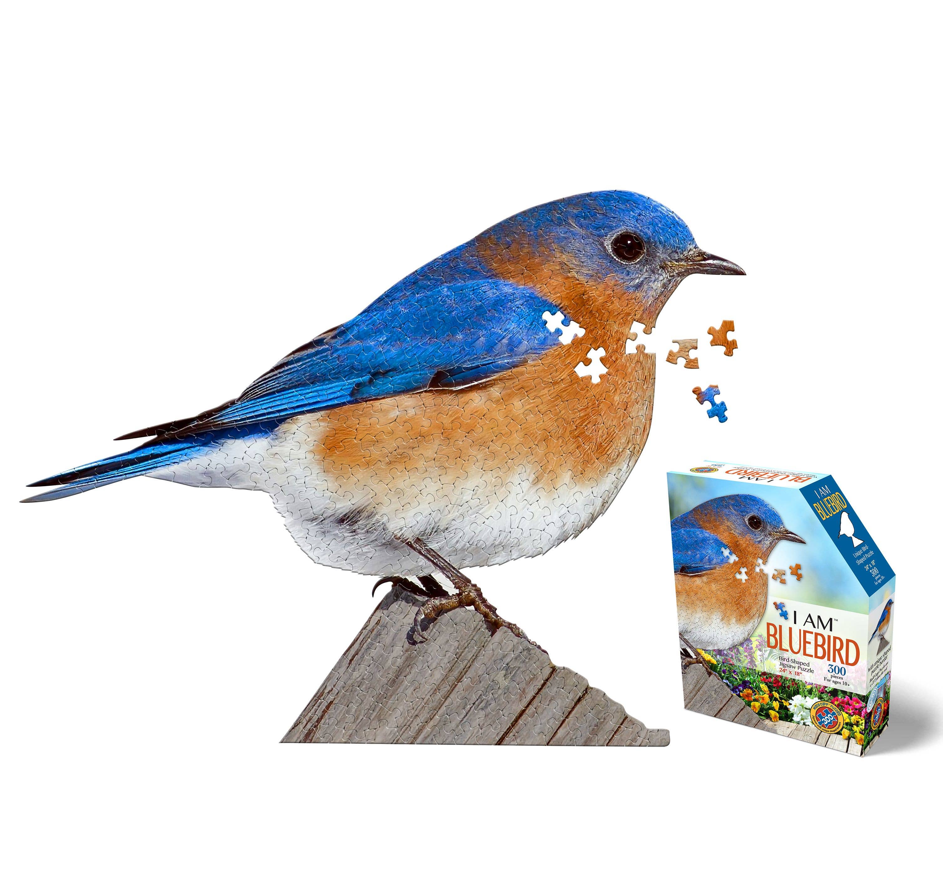 Madd Capp Games & Puzzles - Wholesale Puzzle - Adult - I AM Bluebird 300 piece jigsaw puzzle - gift