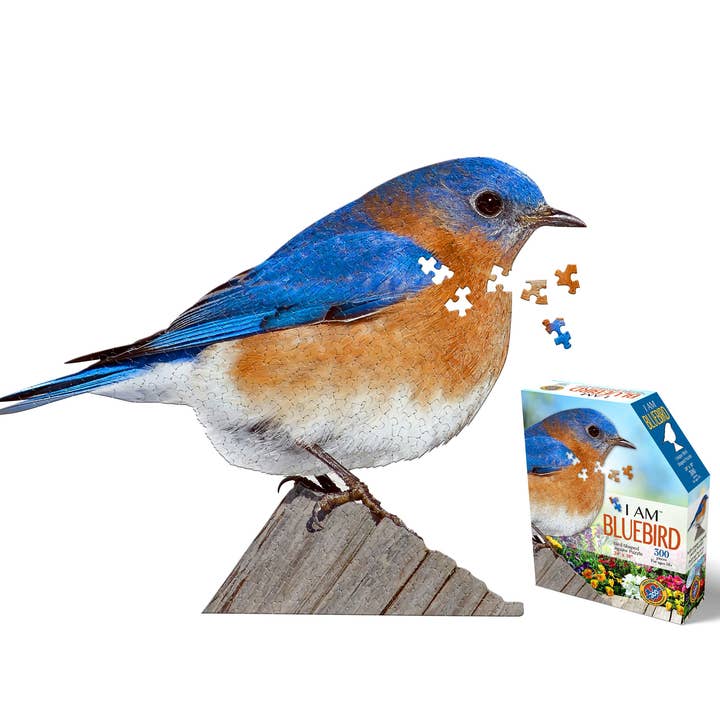 Madd Capp Games & Puzzles - Wholesale Puzzle - Adult - I AM Bluebird 300 piece jigsaw puzzle - gift