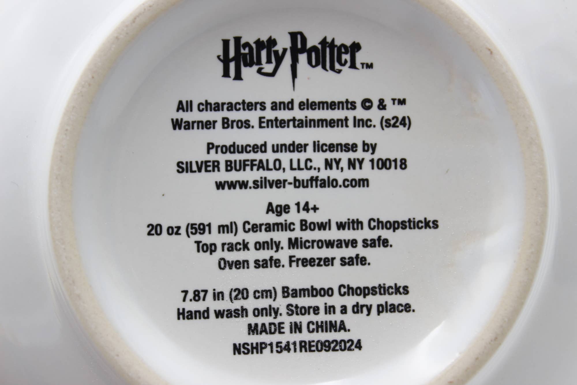 Silver Buffalo - Vente Bol - Bol à ramen en céramique 20oz Harry Potter Destination Poudlard4