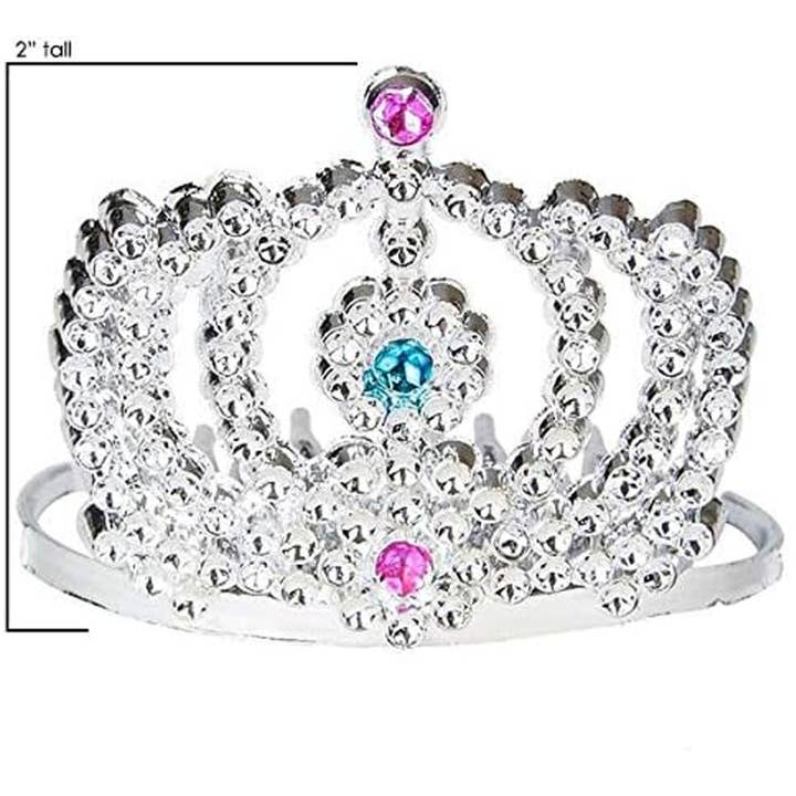 Pagdee Kids Juniors - Venta al por mayor Tiara - Niños - Coronas de Princesa con Diamantes de Imitación - Variadas