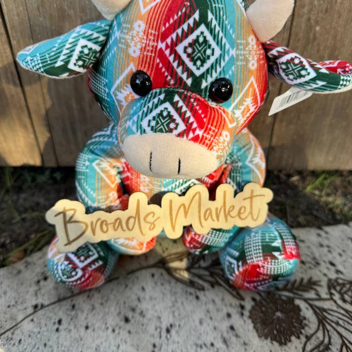Broads Market - Wholesale Stuffed/Plush Toy - Kids & Baby - Cow Farm Pal Plush Toy