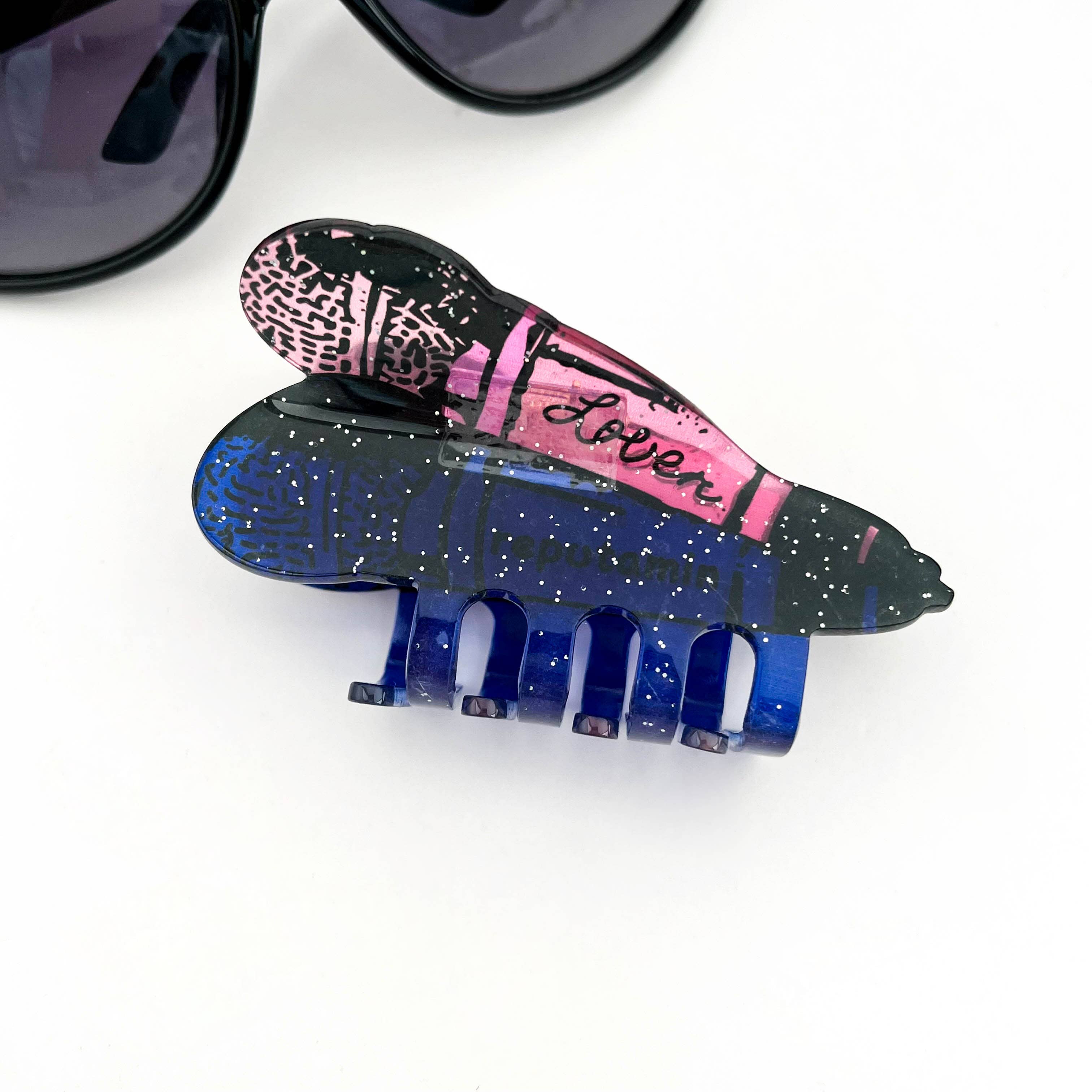 SoapElenGlen – Großhandel Haarclip – Damen – Buch- und Mikrofon-Haarspangen, niedliche neuartige Haarklauenklammer4