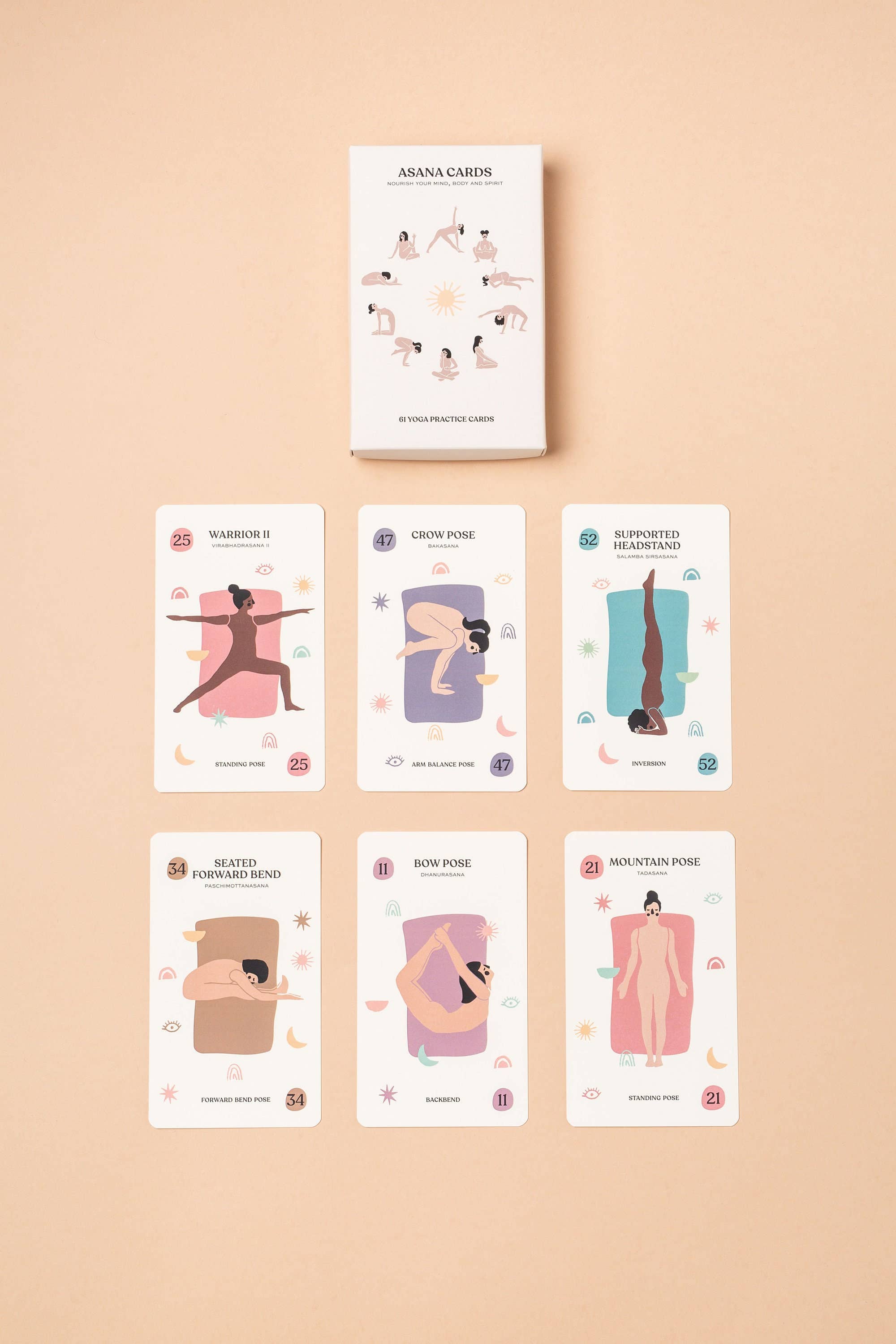 Asana Creatives – Großhandel Kartenspiele – Asana-Karten, Yoga-Übungskarten, Yogakarten, Yoga-Posen8