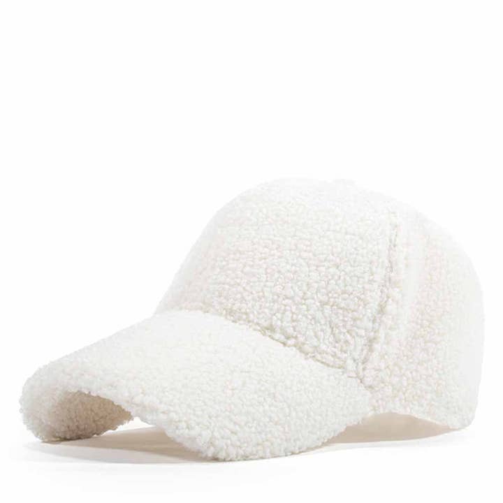 Wholesalesir - Wholesale Baseball Cap - Women's - Thick and Warm Lamb Wool Baseball Cap