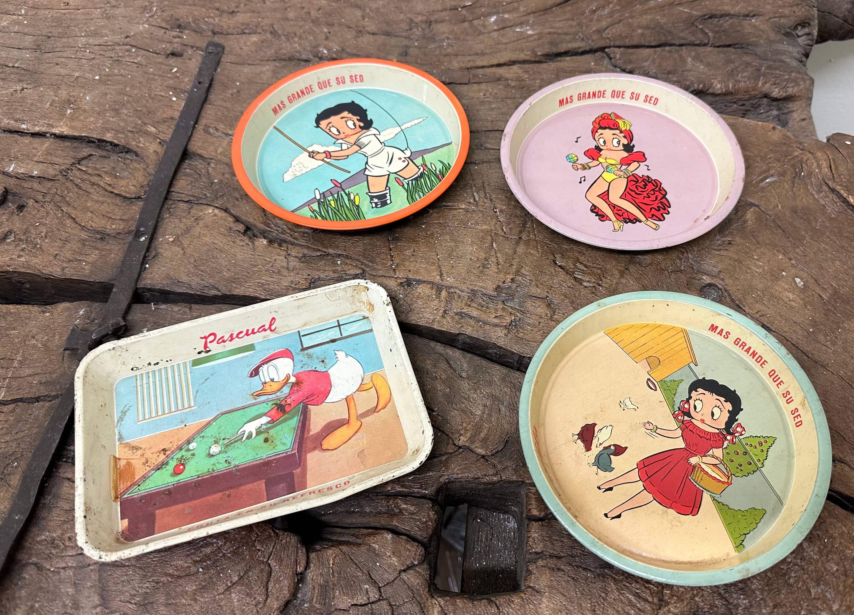 My Amigos Imports - Wholesale Serving Tray - Mini Refresco Tray-Soda Metal Serving Tray-Vintage-Mexico0