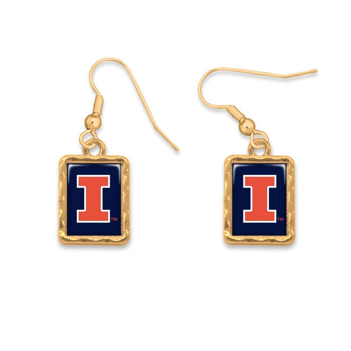 Boucles d'oreilles Illinois Illini Vivian pour la vente par From The Heart