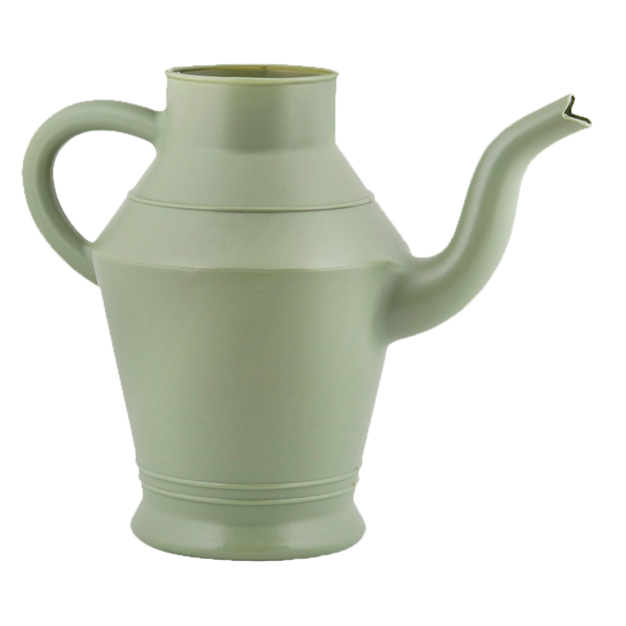 Trendhero.nl/b2b – wholesale Vattenkanna – Vintage vattkanna i plast, grön, höjd 22 cm0