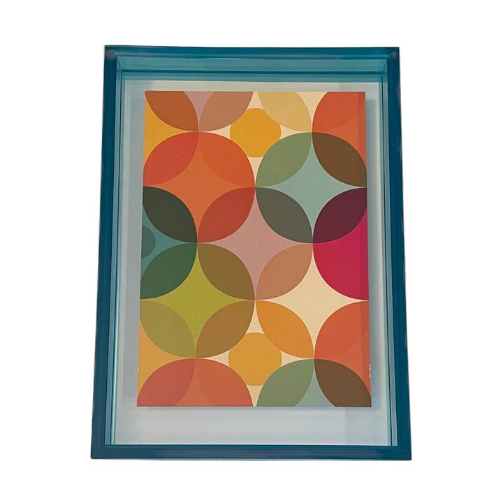 hide+seek SUPPLY CO - Wholesale Picture frame - Levitate Acrylic Shadow Box Frame - 8 x 10 - Blue-Starburst0
