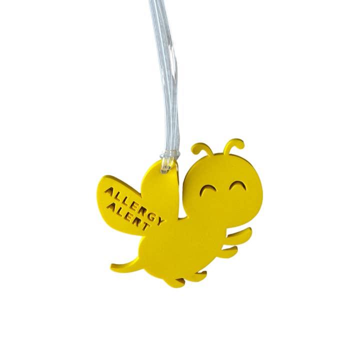 Kids' Bag Tag - Allergy Bee for wholesale by OiOi