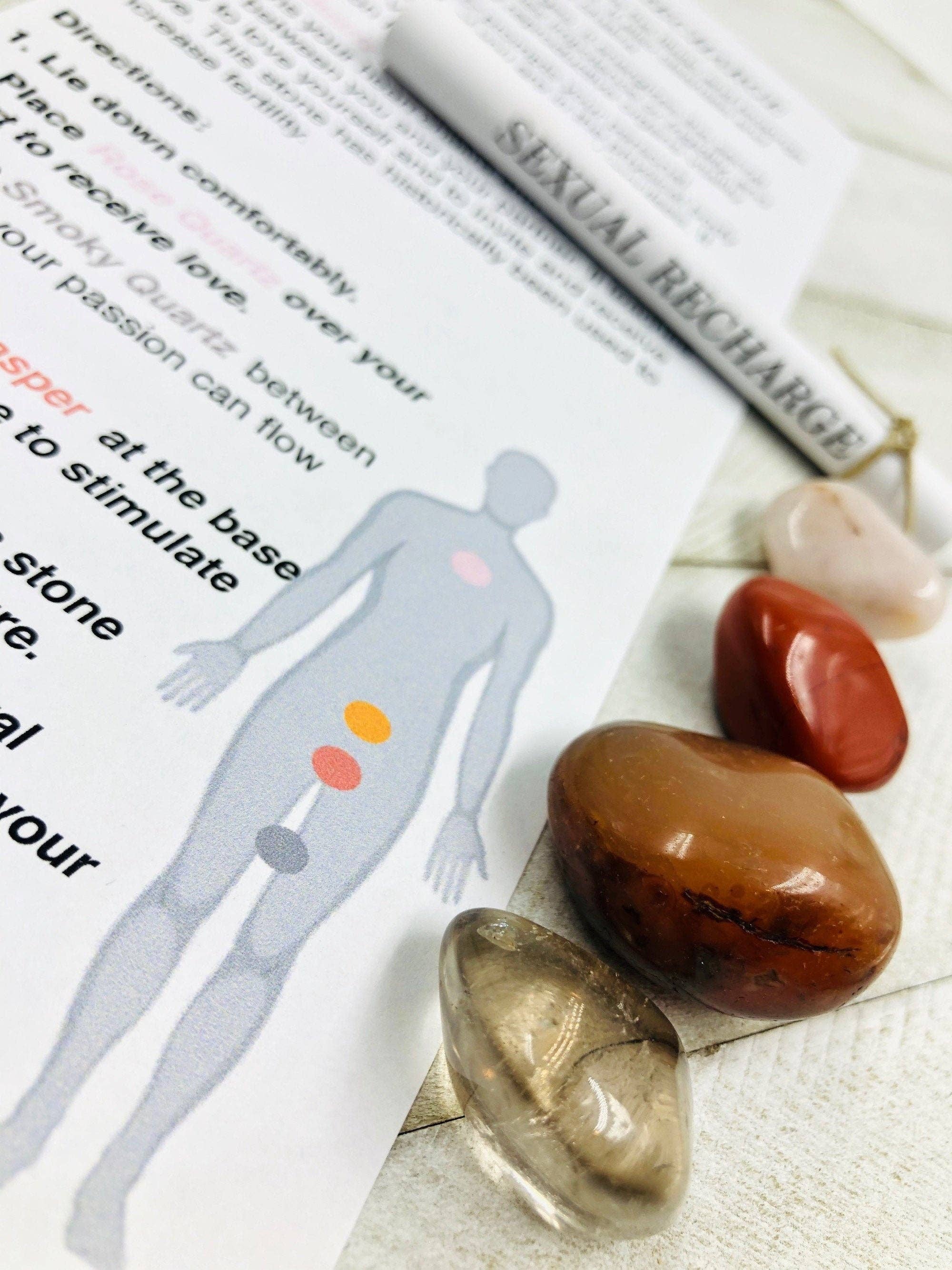 Kerri Jarrett – wholesale Spiritual stone/crystal – Sexual recharge Crystal Kit1