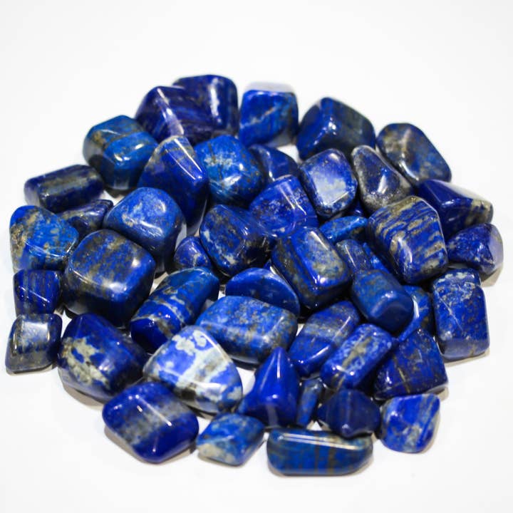 Lapis-lazuli roulé AAA 1KG (Pakistan) pour la vente par Quasar Gems USA