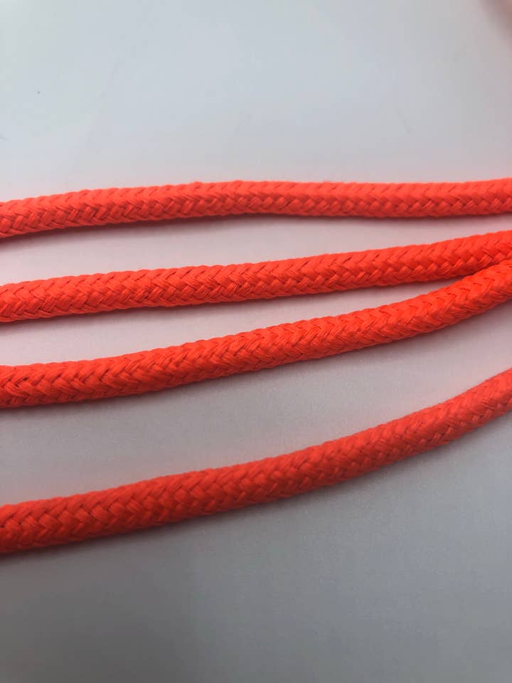Round Shoelaces Neon Orange for wholesale by The Shoelace Factory