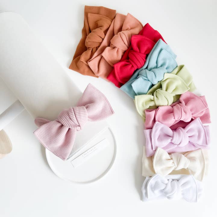 Melia Topknot Headband for wholesale by Chlea & Co.