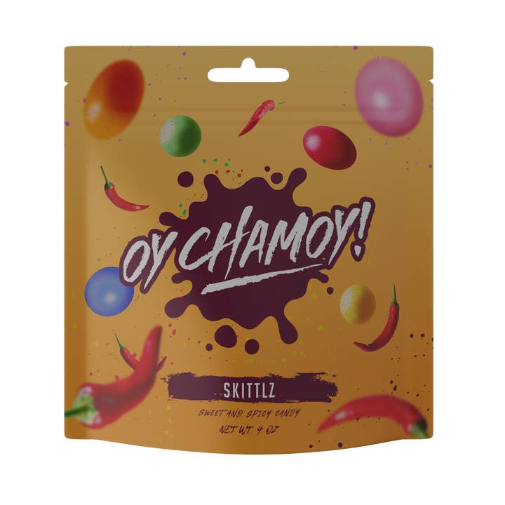 Oy Chamoy! Sour Rainbow Bites 4oz for wholesale by Fizz and Sweets Wholesale