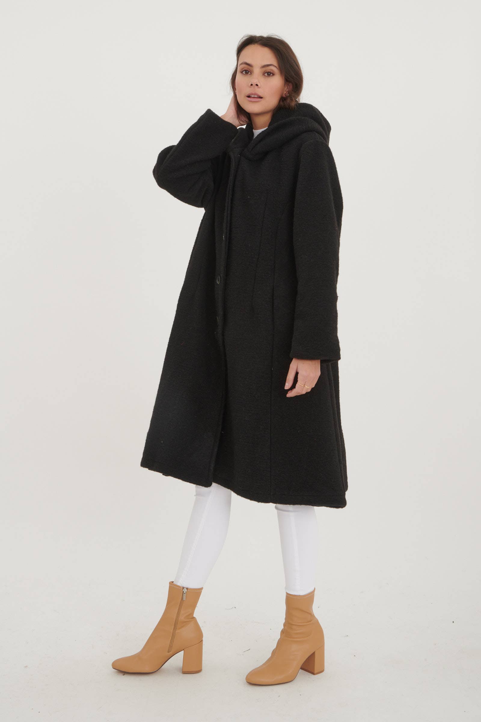 ORNELLA PARIS - Wholesale Coat - Women's - BLL-M4206 wool blend coat10