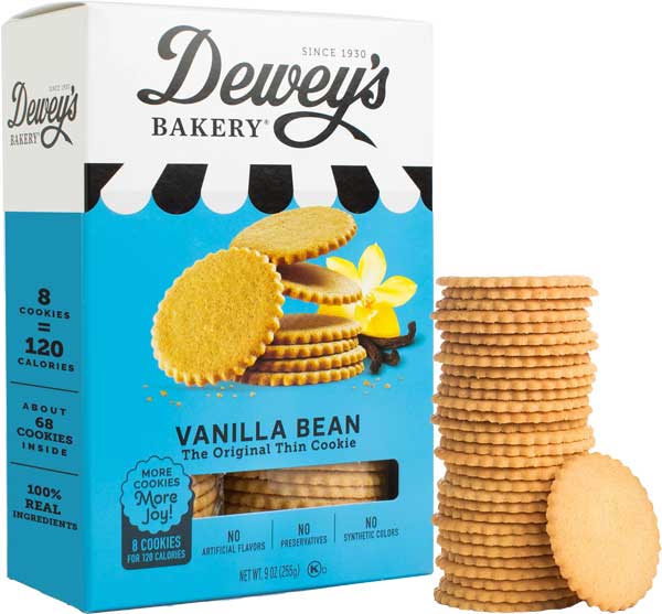 Hudson Meat Company - Wholesale Cookie - COOKIE VANILLA BEAN     -     DEWEYS BAKERY