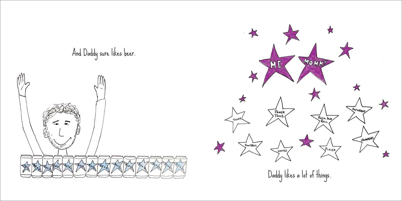 Simon & Schuster - Wholesale Humor - Daddy Likes Beer by Mike Lukaszewicz4