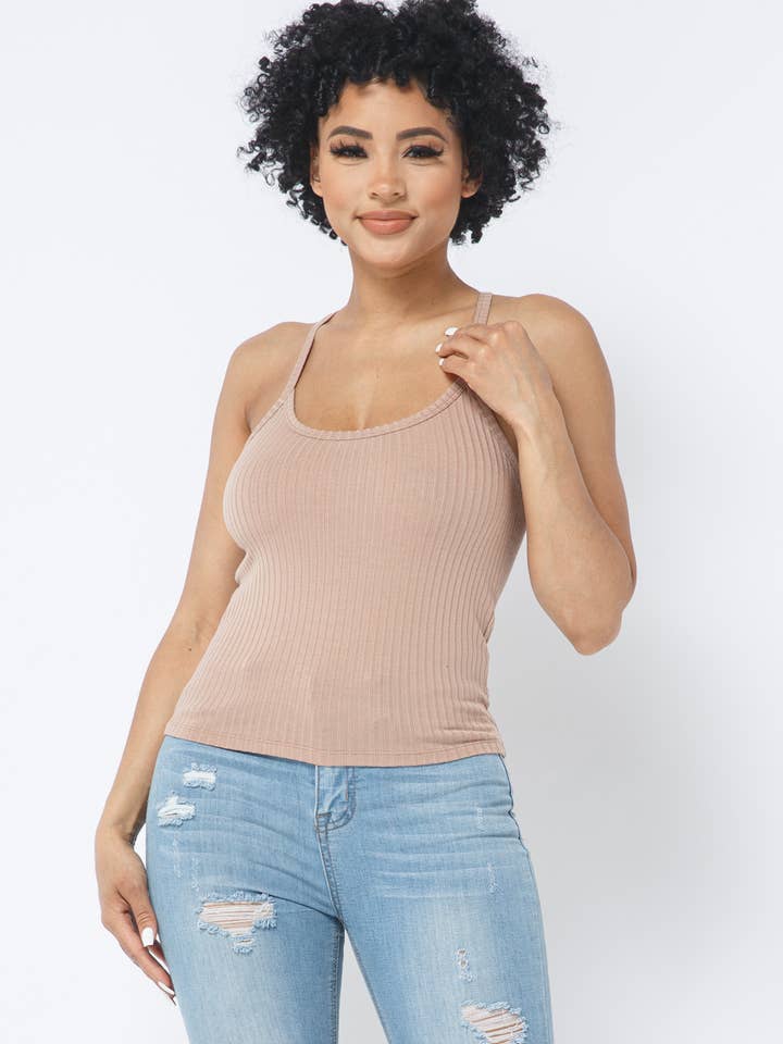 Julia by LoveJ - Wholesale Tank Top - Women's - Rib Racer Back Sleeveless Tank Top33