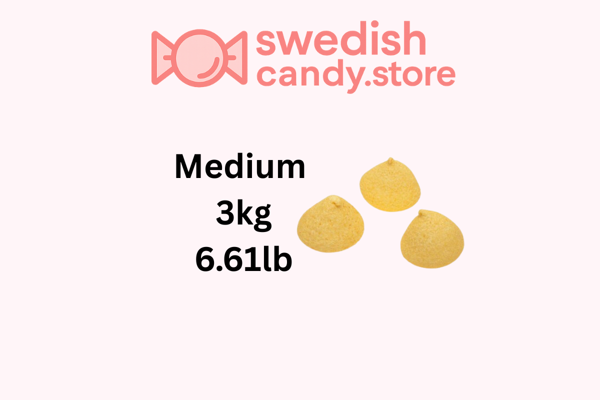 Swedish Candy.Store - Swedish Candy – wholesale Gummy – Top Mallow Orange – Fluffy & Fruity 1kg/2.20lbs1