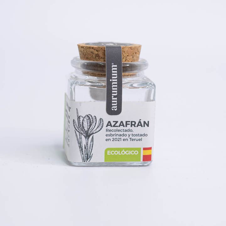 Gutierrez Zamora, S.L.U – wholesale Torkad krydda – Ekologisk saffran i Hebra från Teruel, burk 1g/spansk