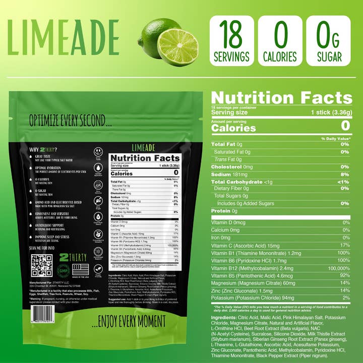 2THIRTY - Vendita all'ingrosso Bevanda salutare in polvere - MISCELA DI IDRATAZIONE E PRECOVERY3